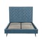 Manhattan Comfort Crosby Queen-Size Bed in Blue BD009-QN-BL - alternate 7